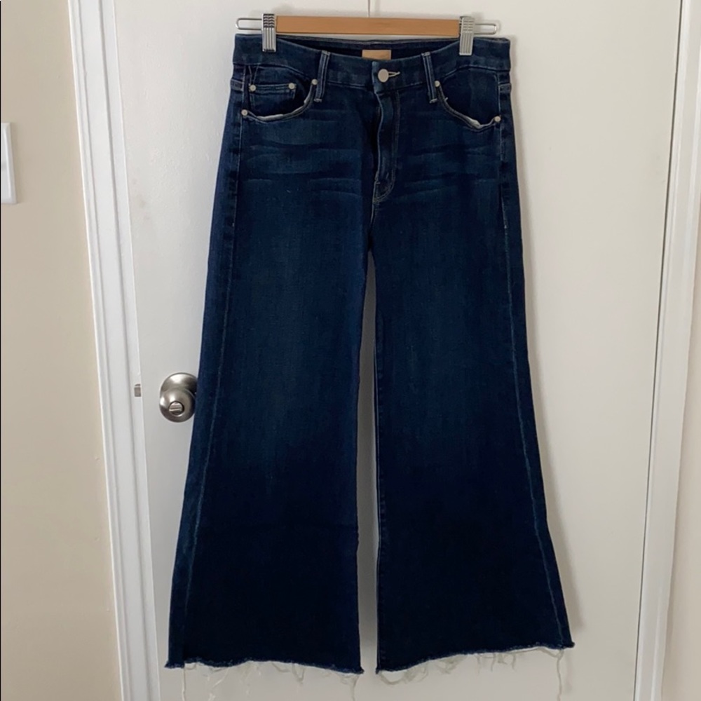 MOTHER The Roller Ankle Fray Size 27